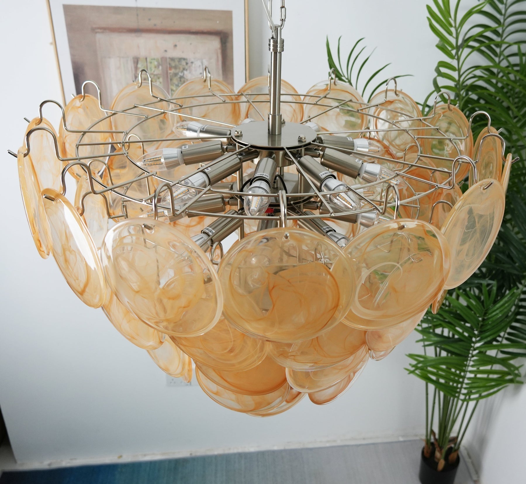 Noctis Premium Elegance Murano Glass Chandelier - Letslighting