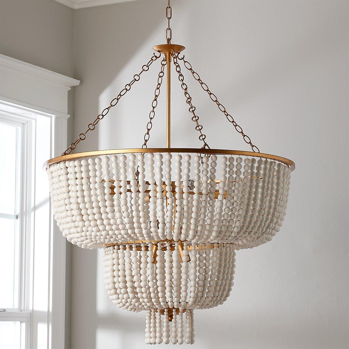 Opal Postmoderner Luxus-Holzleuchter-Letslighting