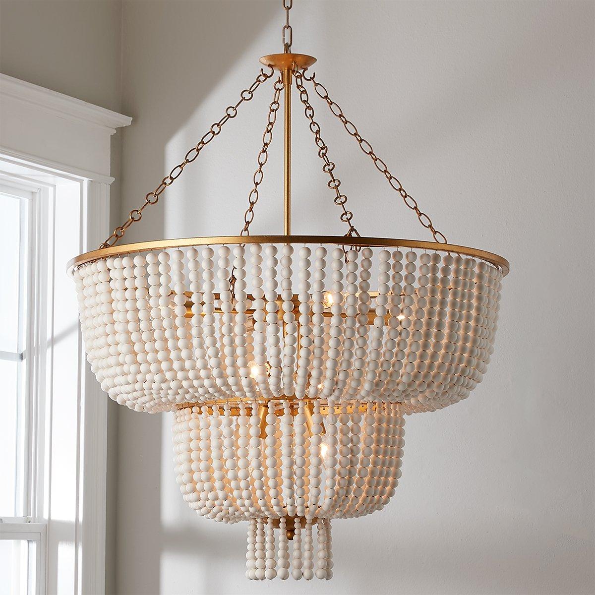 Opal Postmoderner Luxus-Holzleuchter-Letslighting
