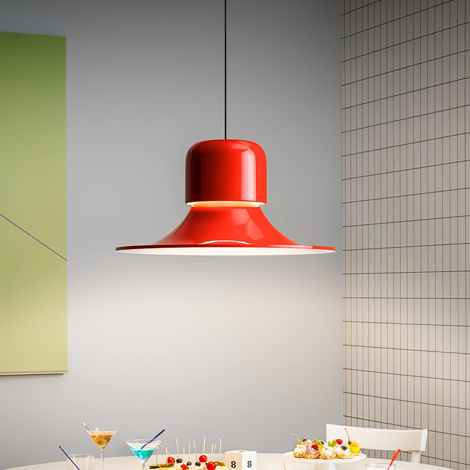 Lustra Minimalistische Pendelleuchte aus Aluminium-Letslighting