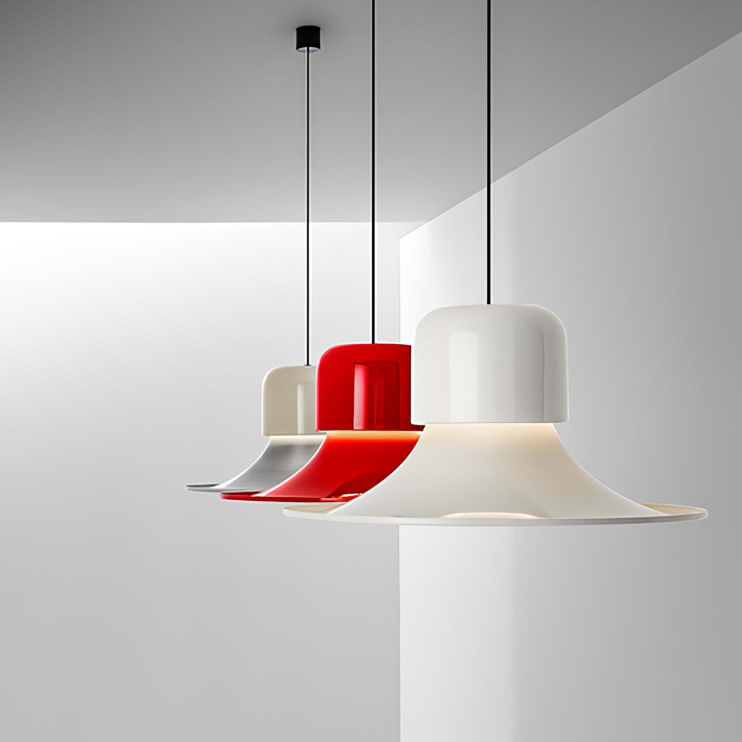 Lustra Minimalistische Pendelleuchte aus Aluminium-Letslighting