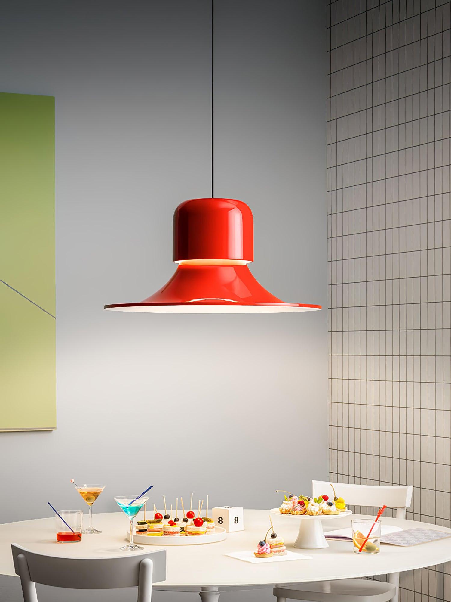 Lustra Minimalistische Pendelleuchte aus Aluminium-Letslighting