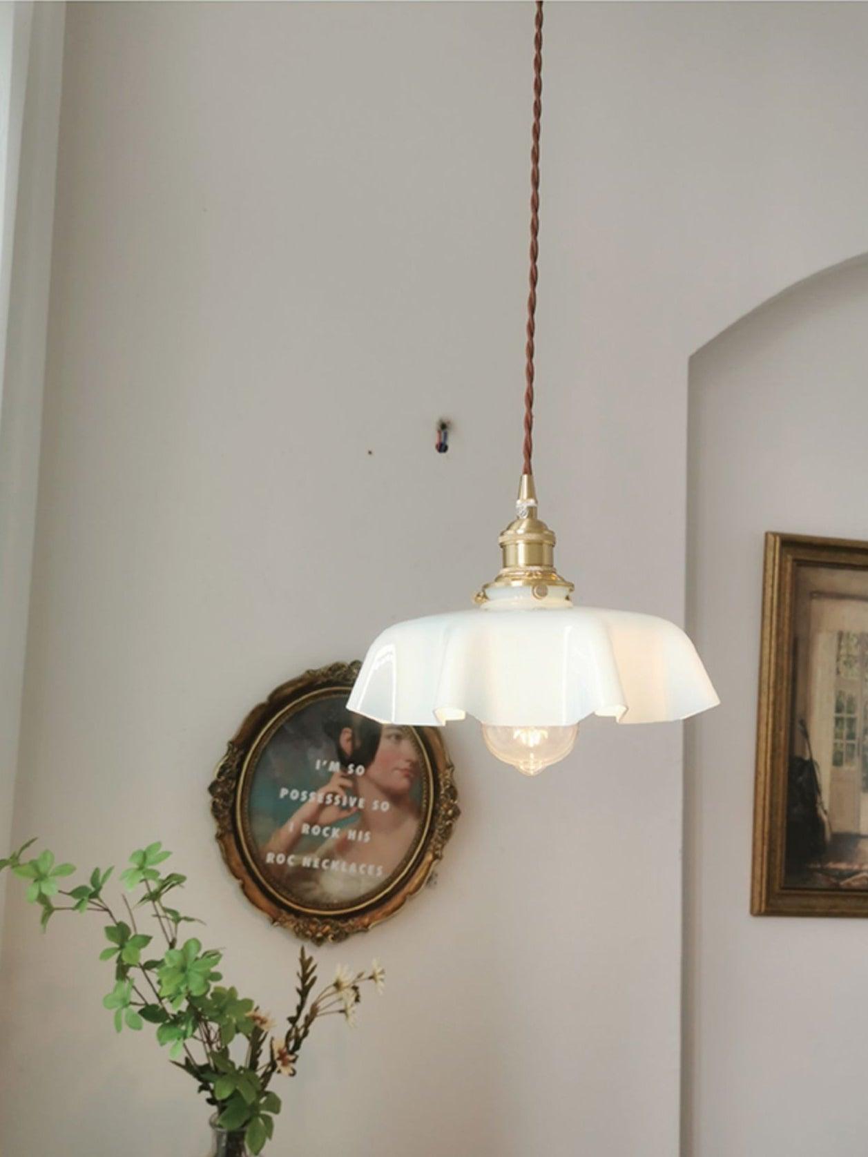 Lustra Pendelleuchte Leuchte Französisch Blume für Esszimmer-Letslighting