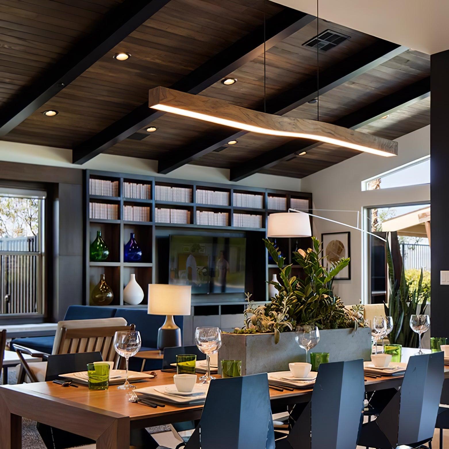 Camur Linear Pendant Light - Blowlighting