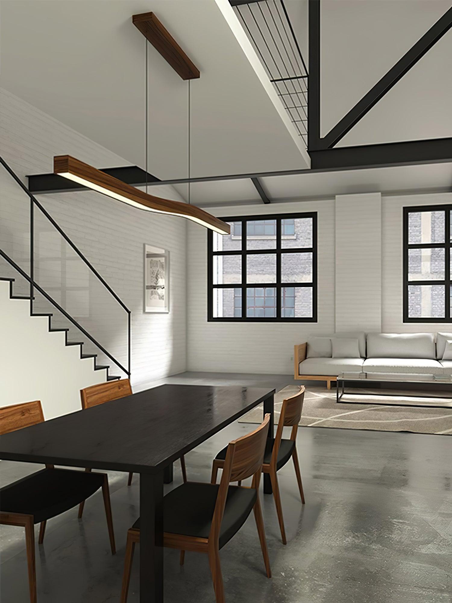 Camur Linear Pendant Light - Blowlighting