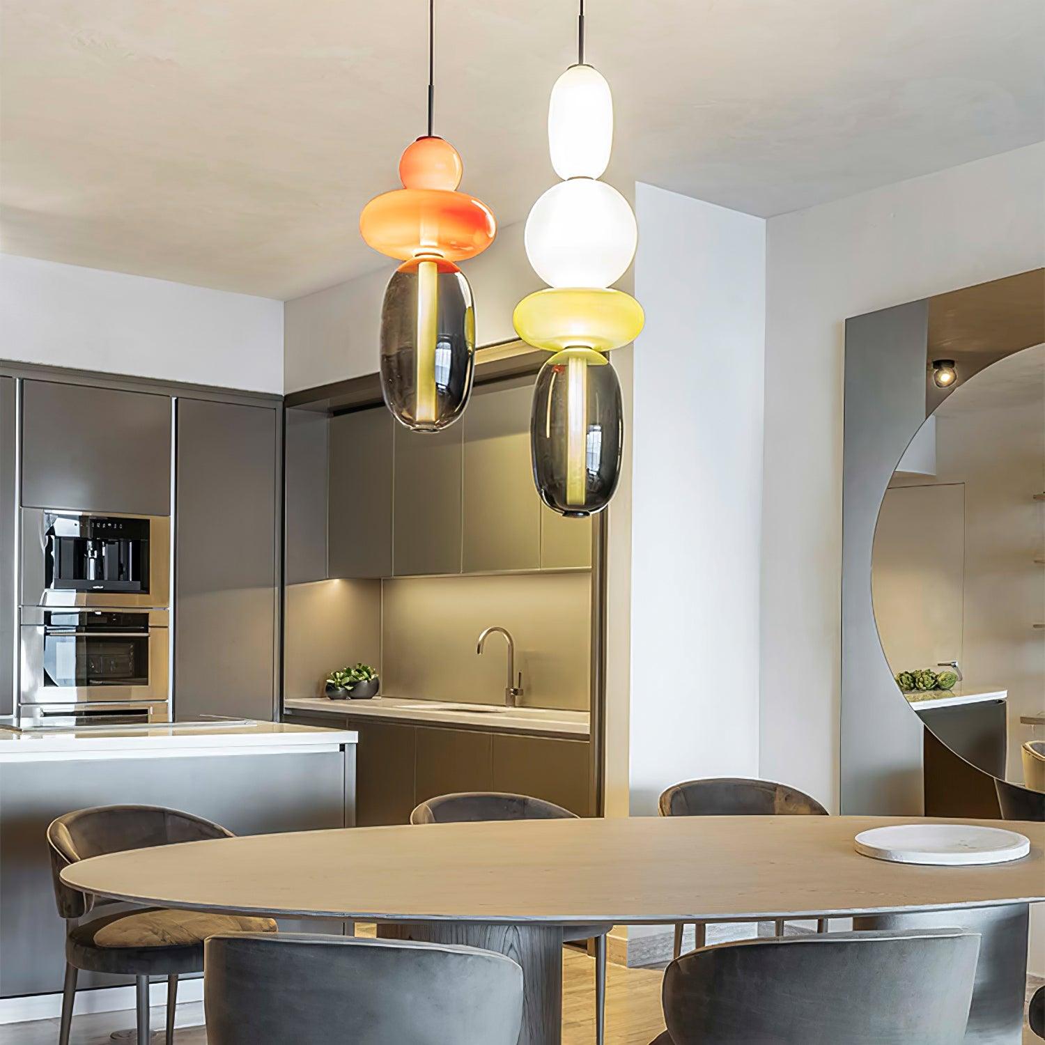 Zodore Moderne Pendelleuchte aus Glas-Letslighting