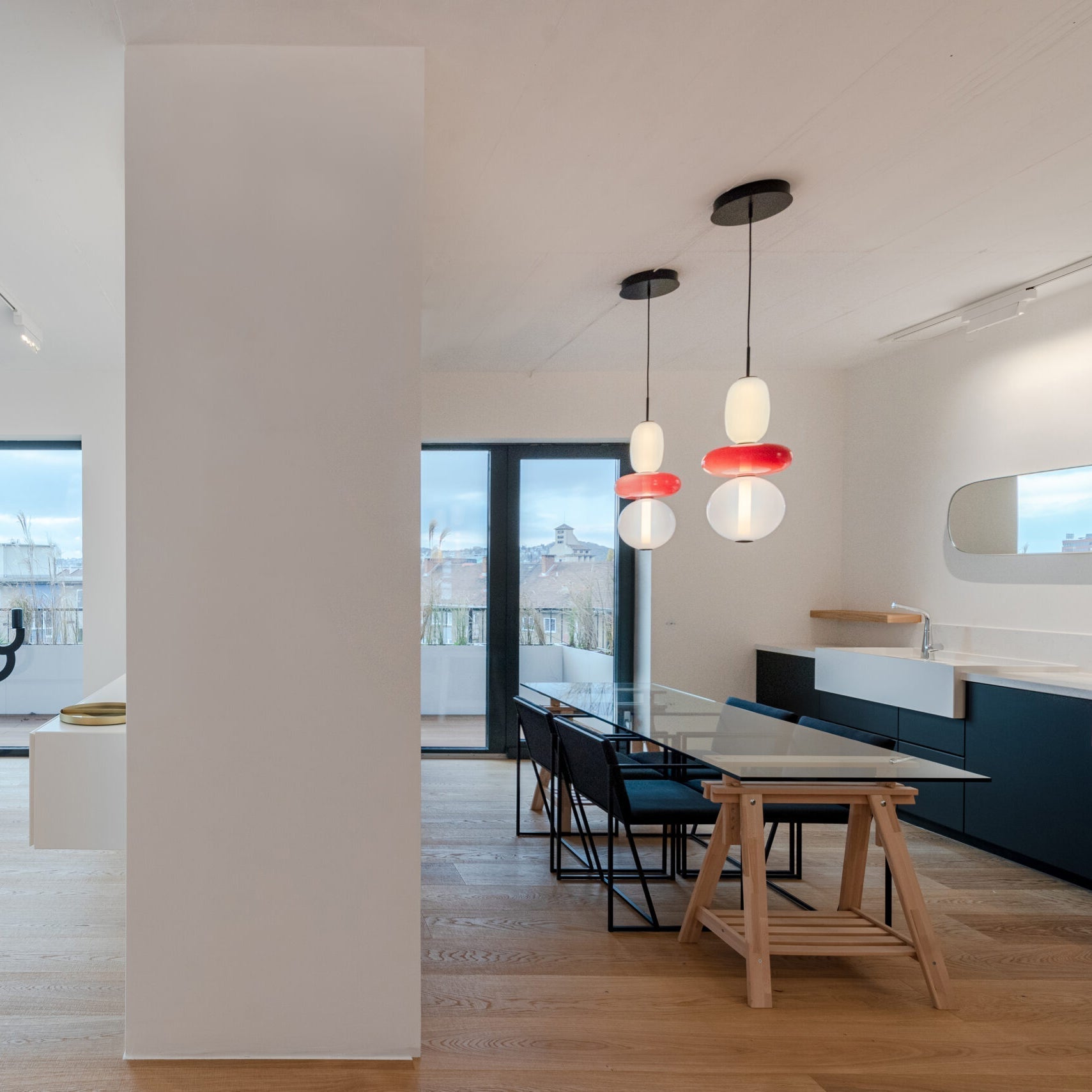 Zodore Moderne Pendelleuchte aus Glas-Letslighting