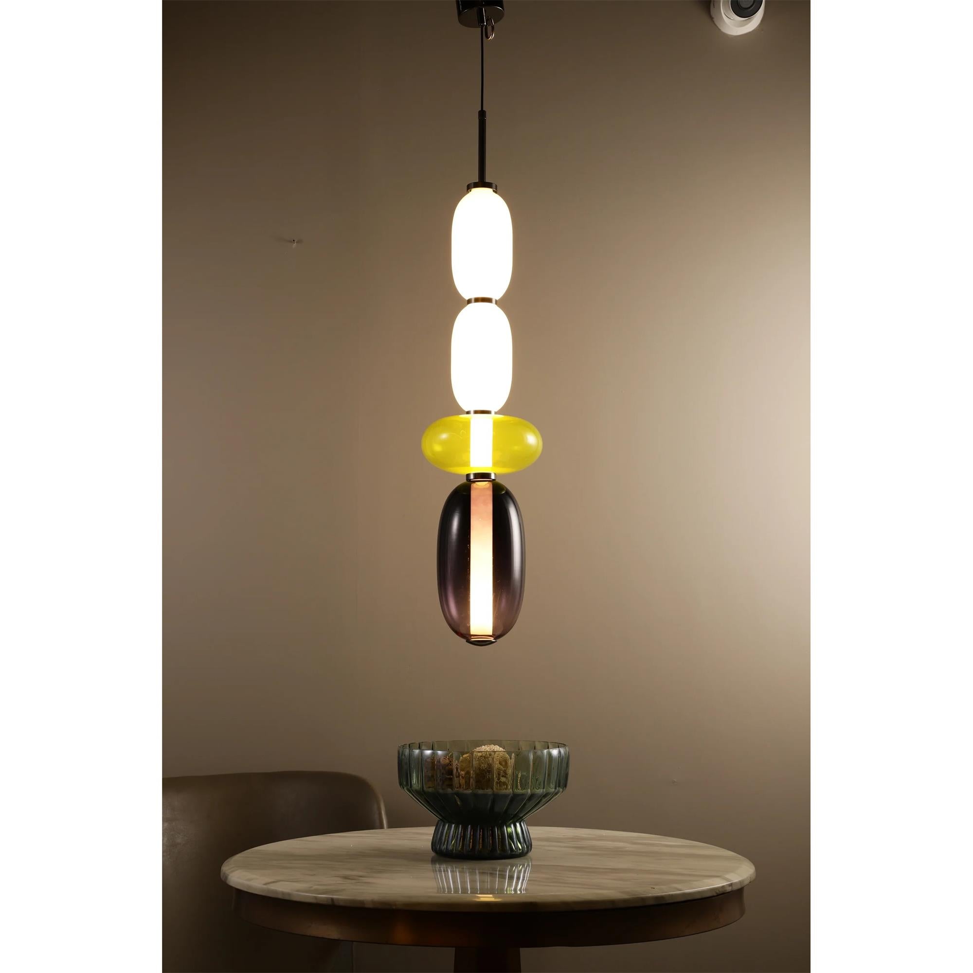 Zodore Moderne Pendelleuchte aus Glas-Letslighting