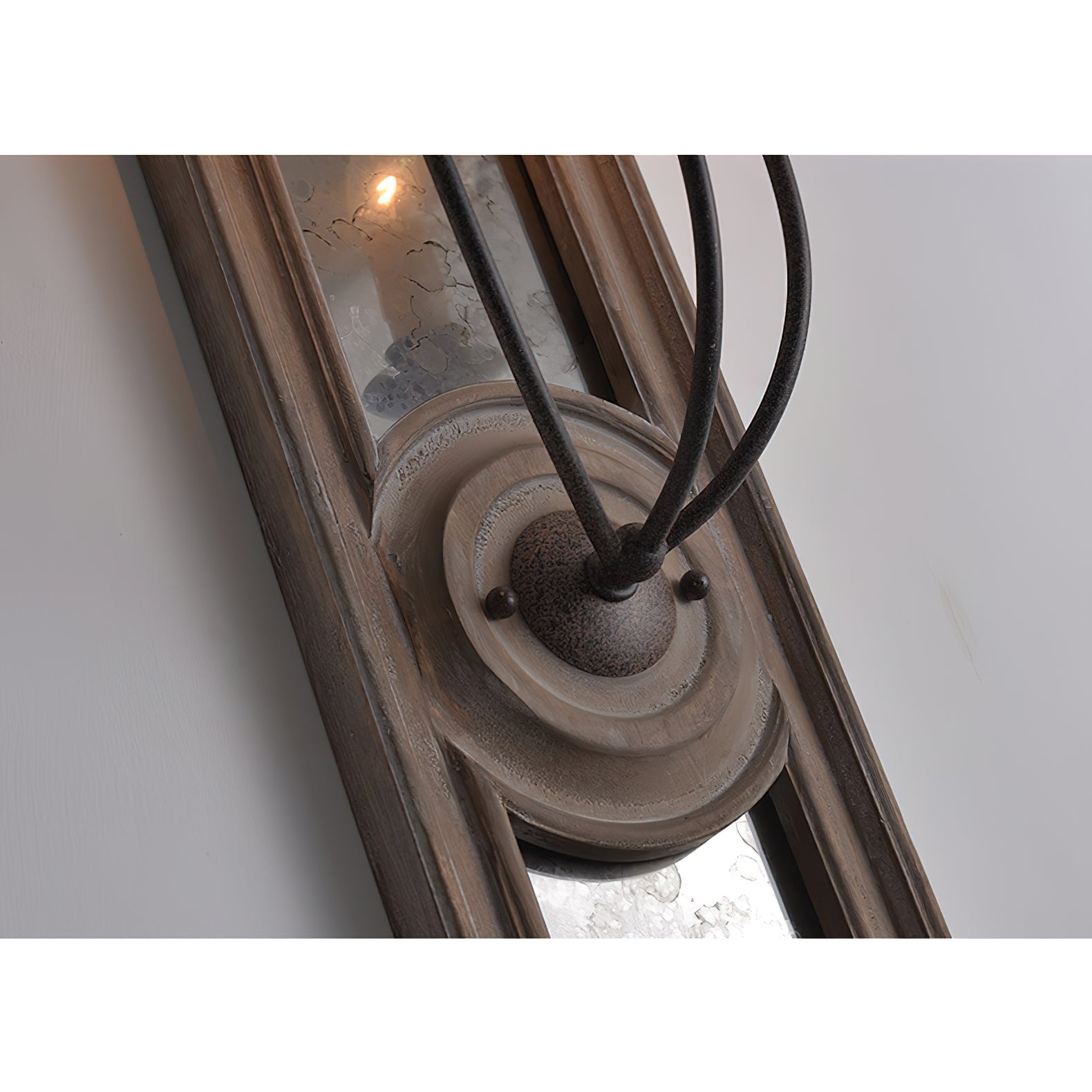 Phasis 3-Licht Spiegel Elegante Vintage Wandleuchte-Letslighting