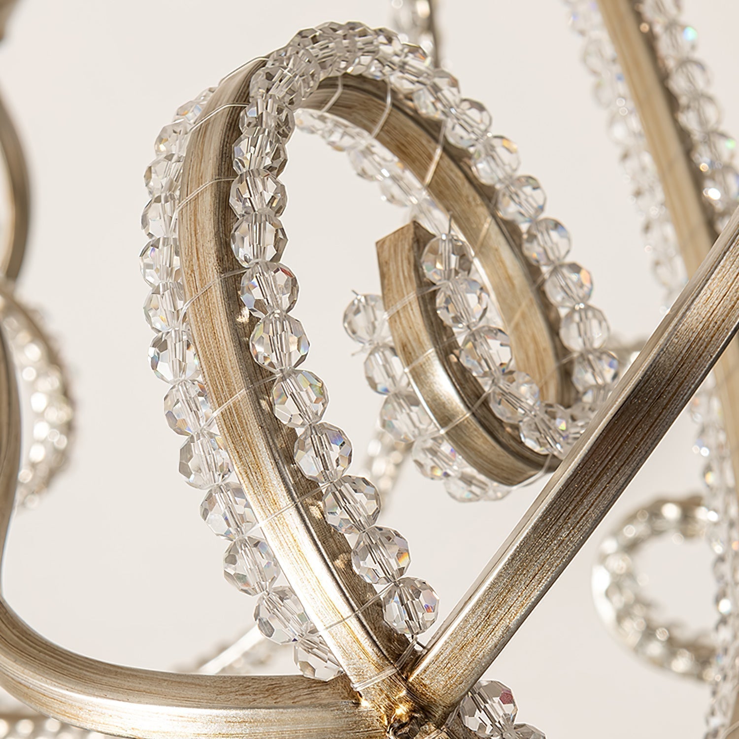 Elysara Crystal Candle Chandelier-Letslighting