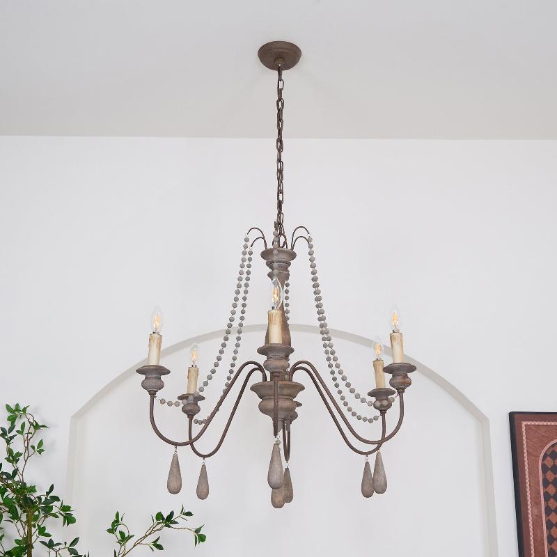Rive Postmoderner Luxus-Holzleuchter-Letslighting