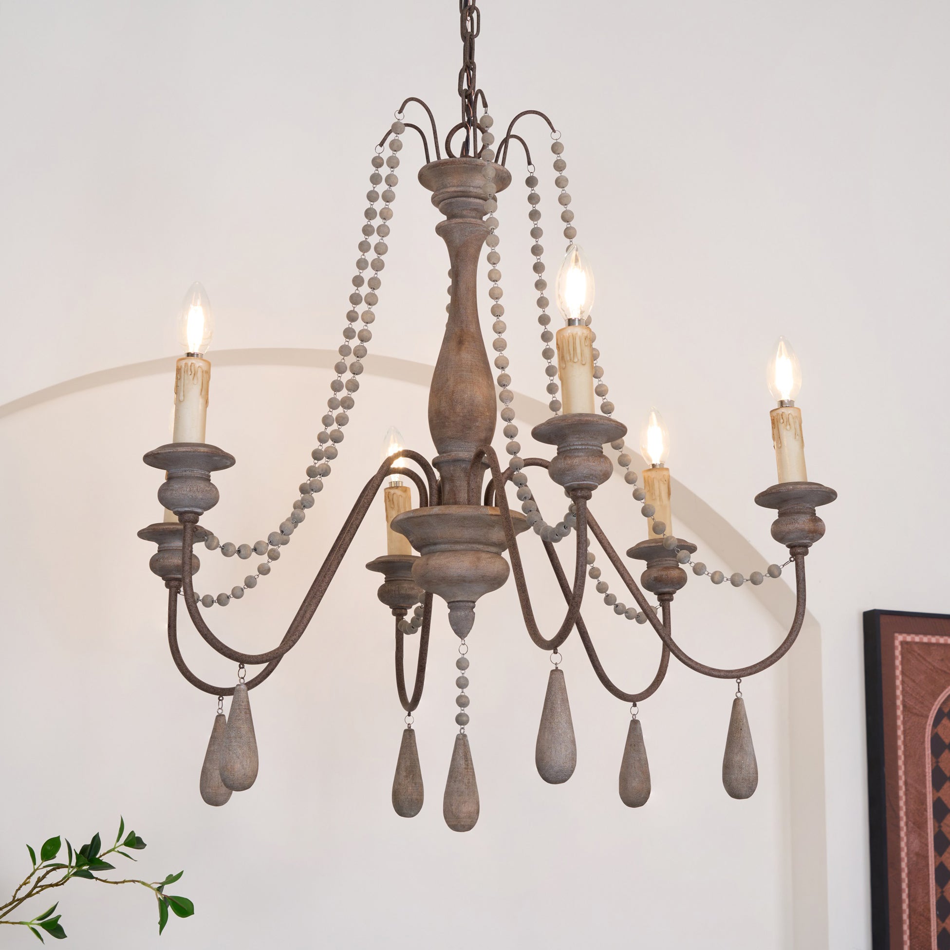 Rive Postmoderner Luxus-Holzleuchter-Letslighting
