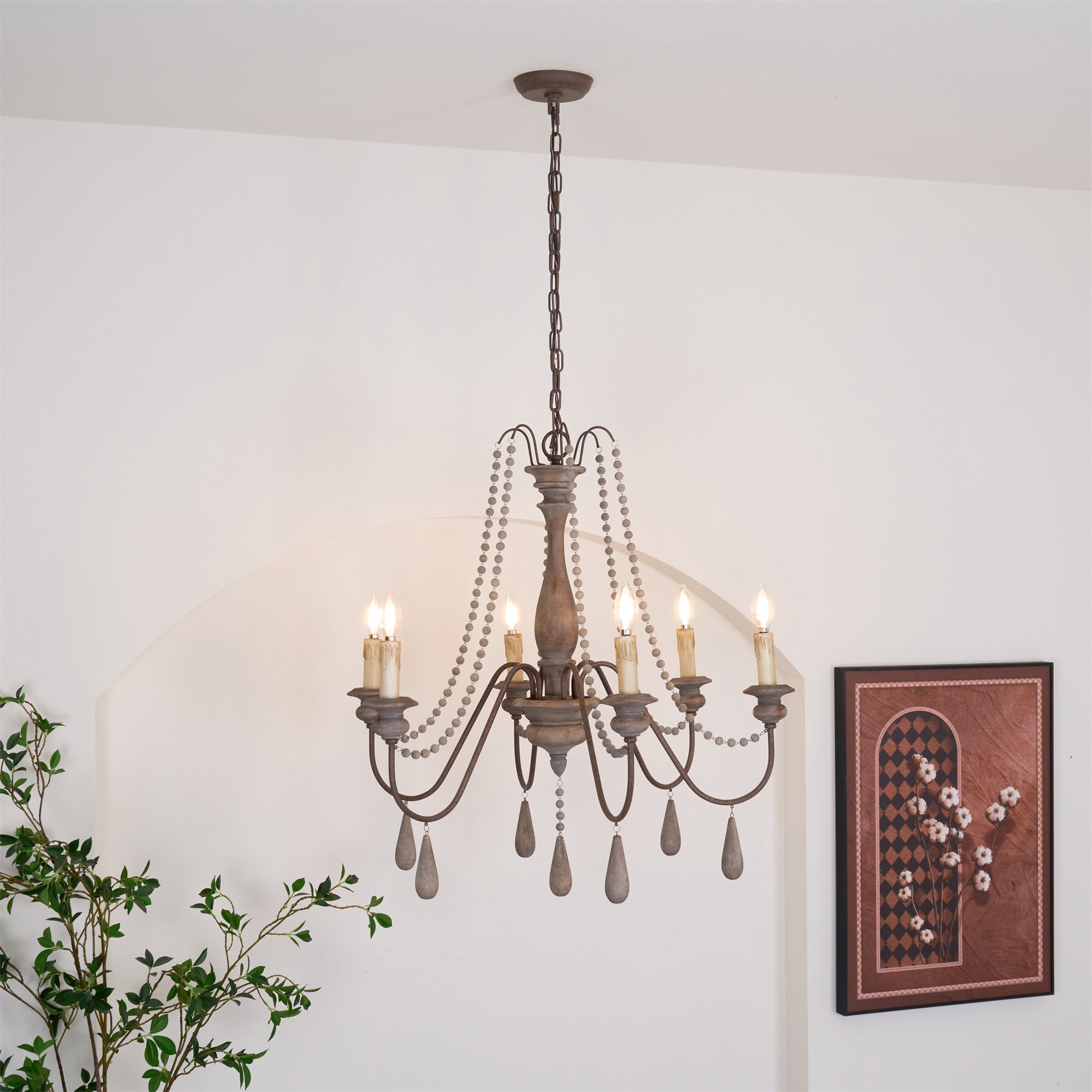 Rive Postmoderner Luxus-Holzleuchter-Letslighting