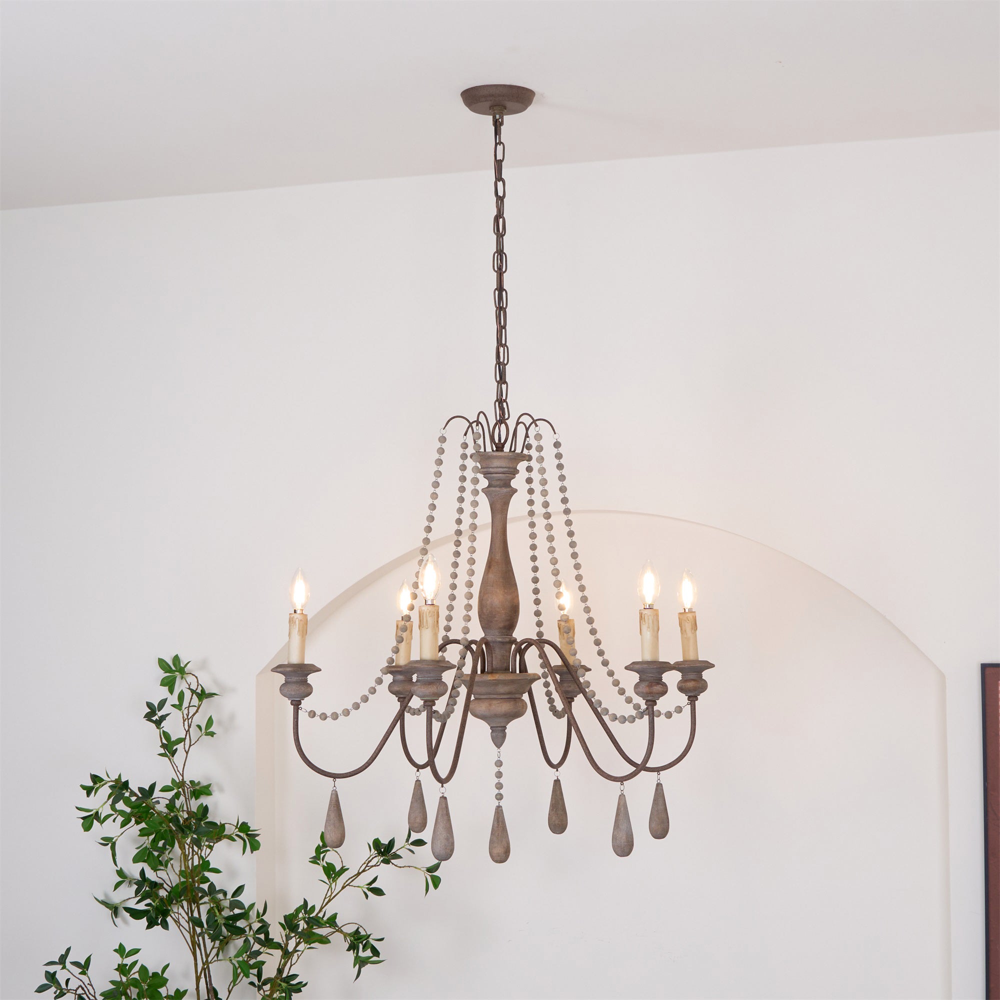 Rive Postmoderner Luxus-Holzleuchter-Letslighting