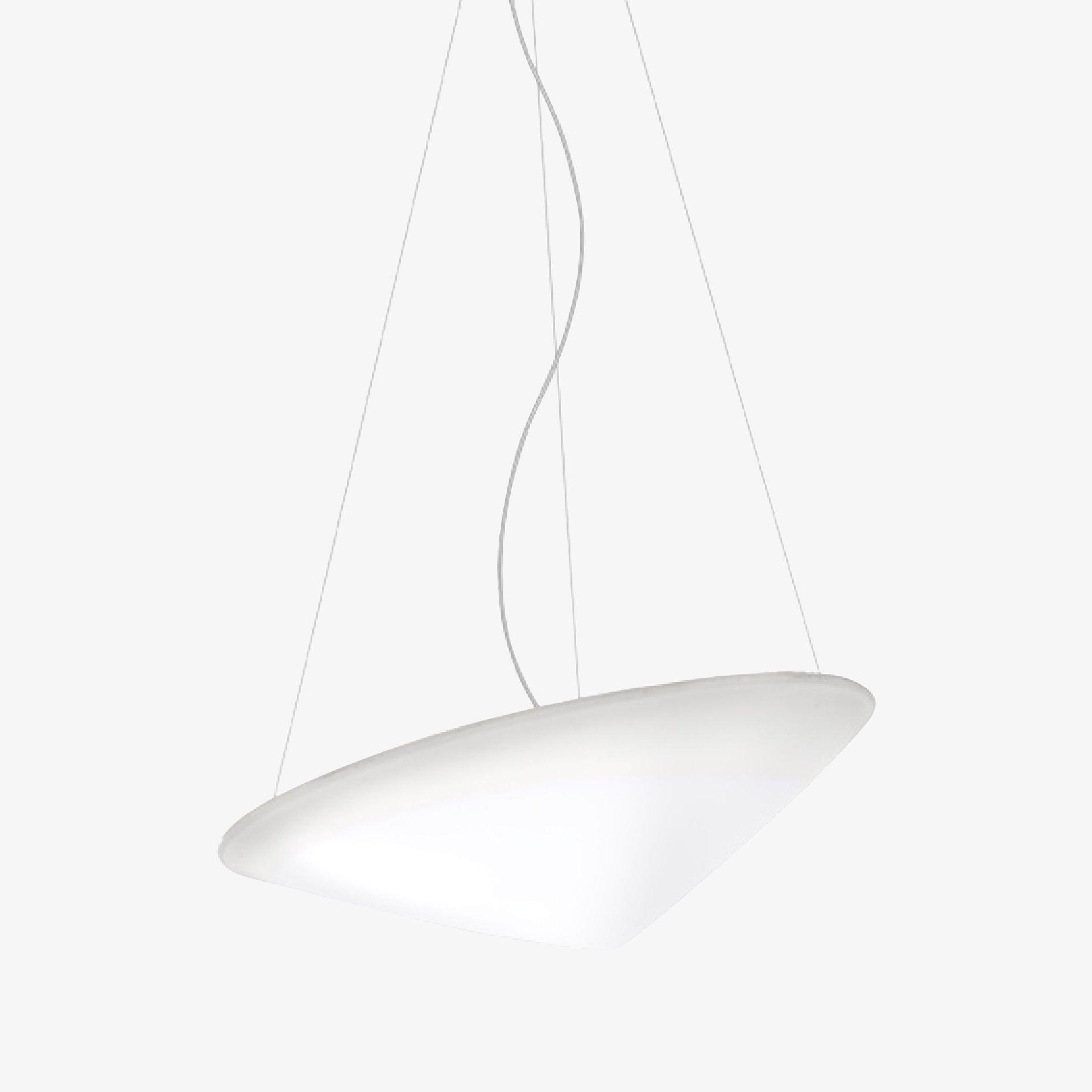 Solara Moderne Pendelleuchte Polyethylen Schräghut Minimalistisch-Letslighting