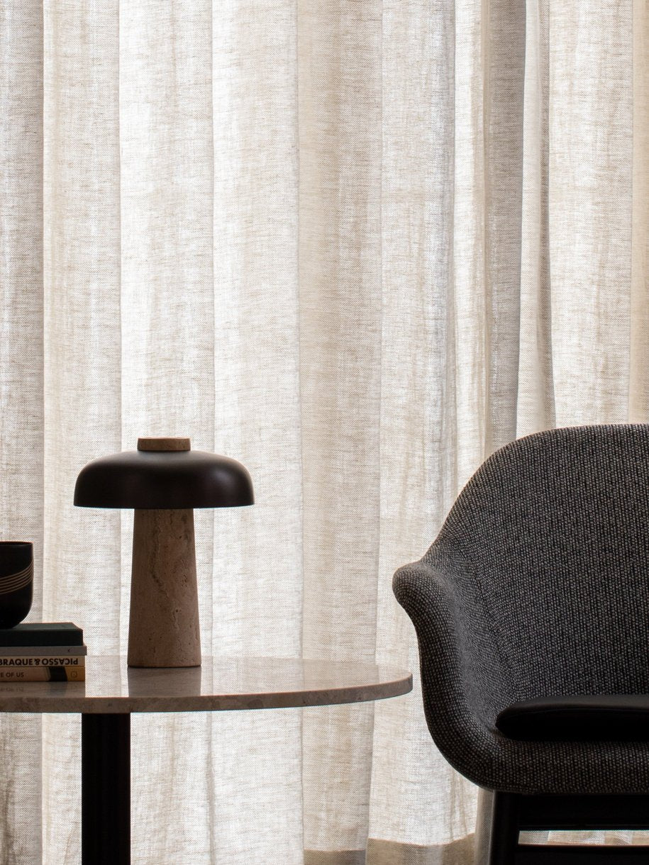 Carla Travertine Table Lamp - Letslighting