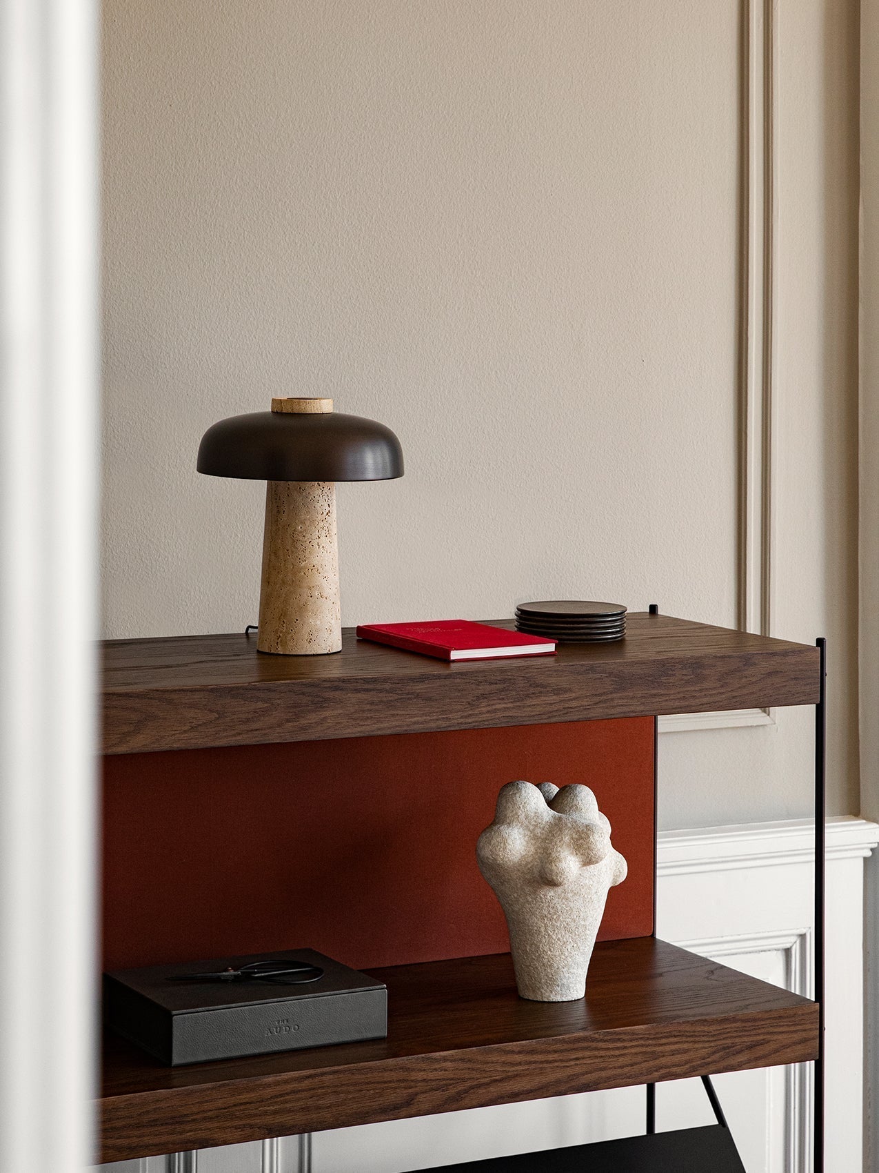 Carla Travertine Table Lamp - Letslighting