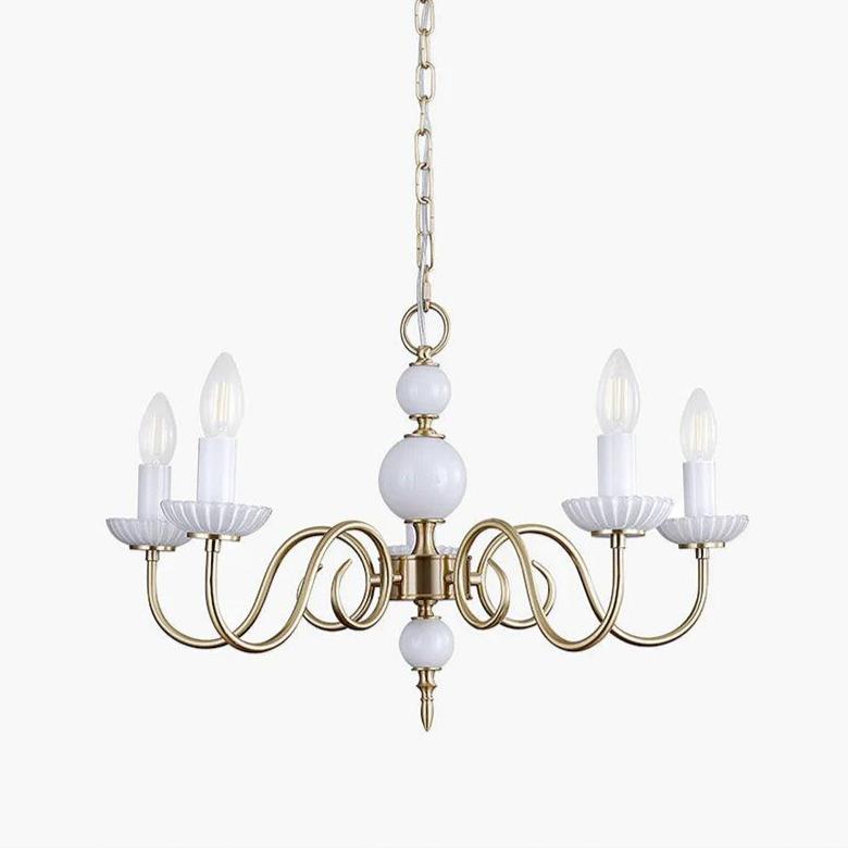 Lustra Kronleuchter Carlita Gold Modern-Letslighting