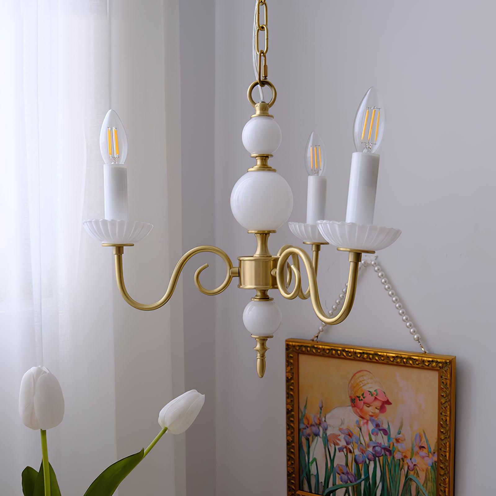 Lustra Kronleuchter Carlita Gold Modern-Letslighting