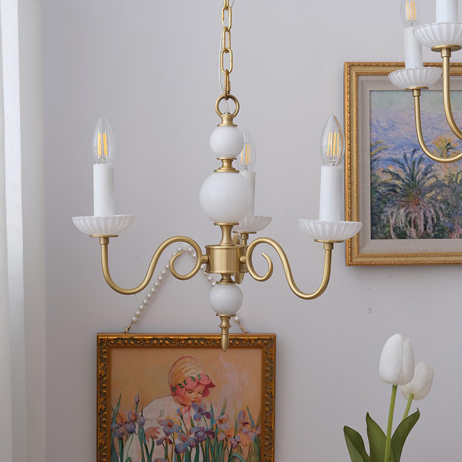 Lustra Kronleuchter Carlita Gold Modern-Letslighting