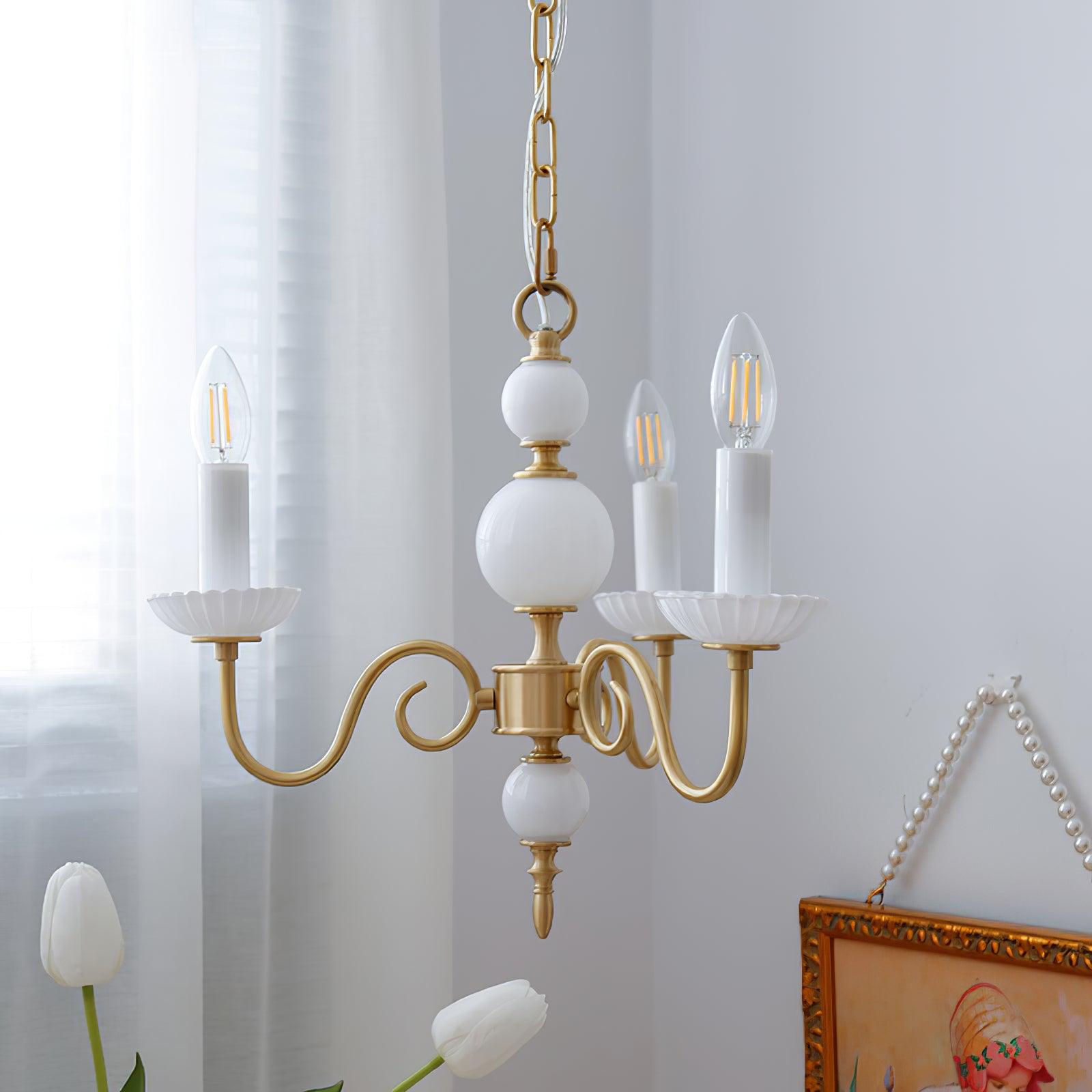 Lustra Kronleuchter Carlita Gold Modern-Letslighting