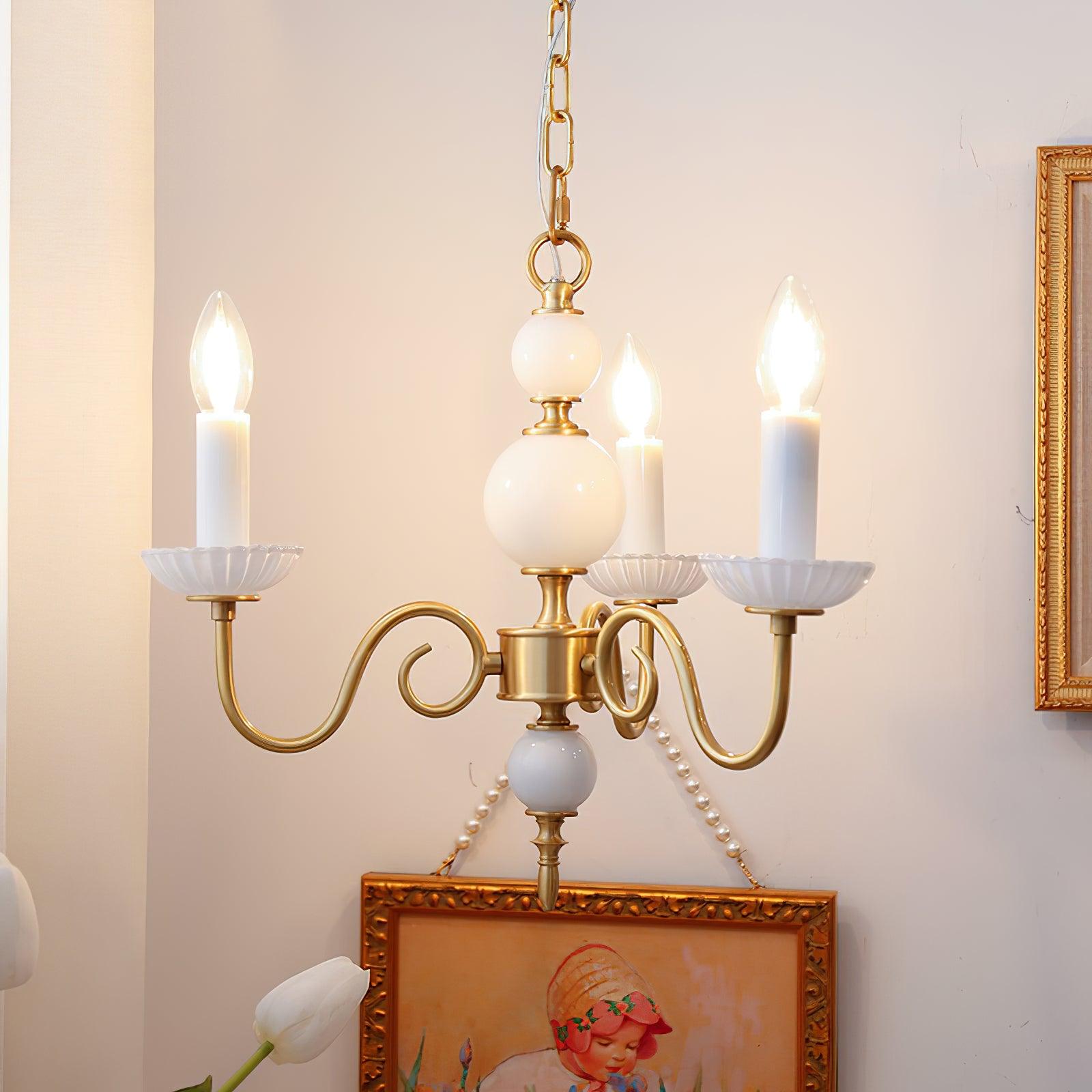 Lustra Kronleuchter Carlita Gold Modern-Letslighting