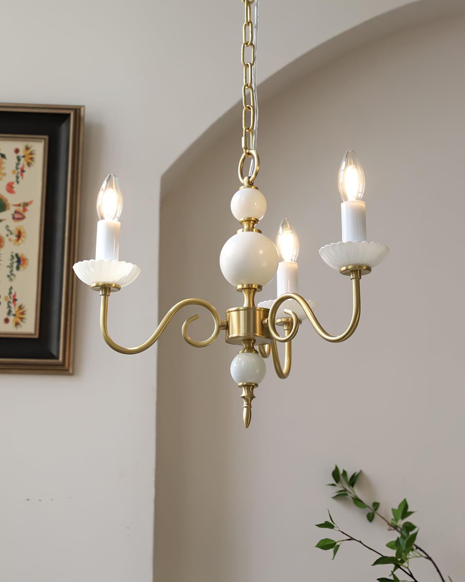 Lustra Kronleuchter Carlita Gold Modern-Letslighting