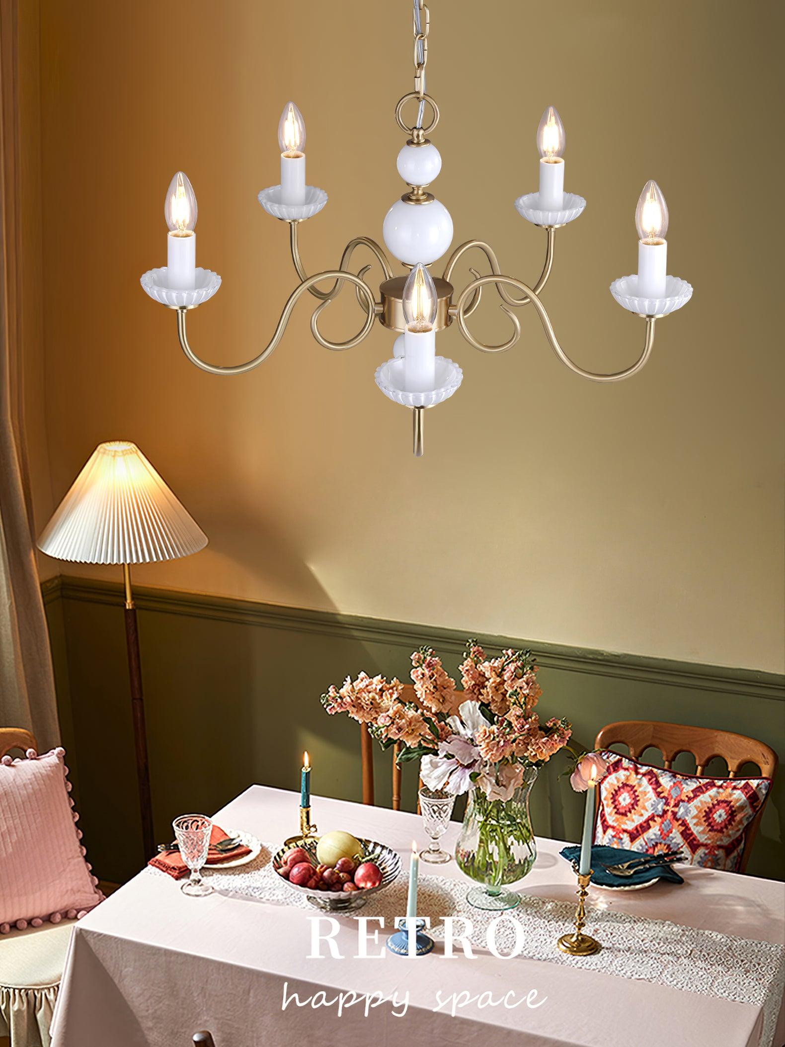 Lustra Kronleuchter Carlita Gold Modern-Letslighting
