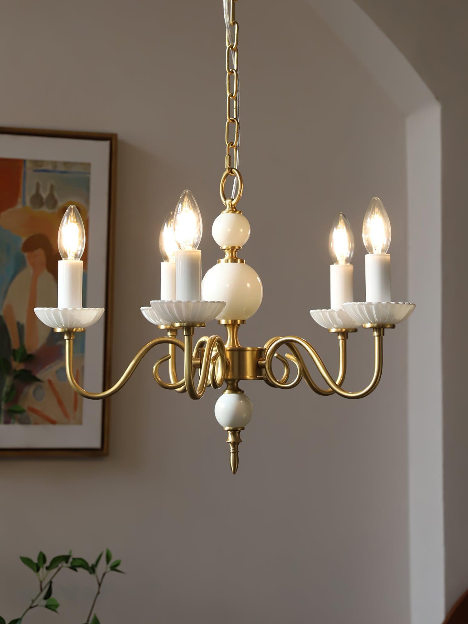Lustra Kronleuchter Carlita Gold Modern-Letslighting