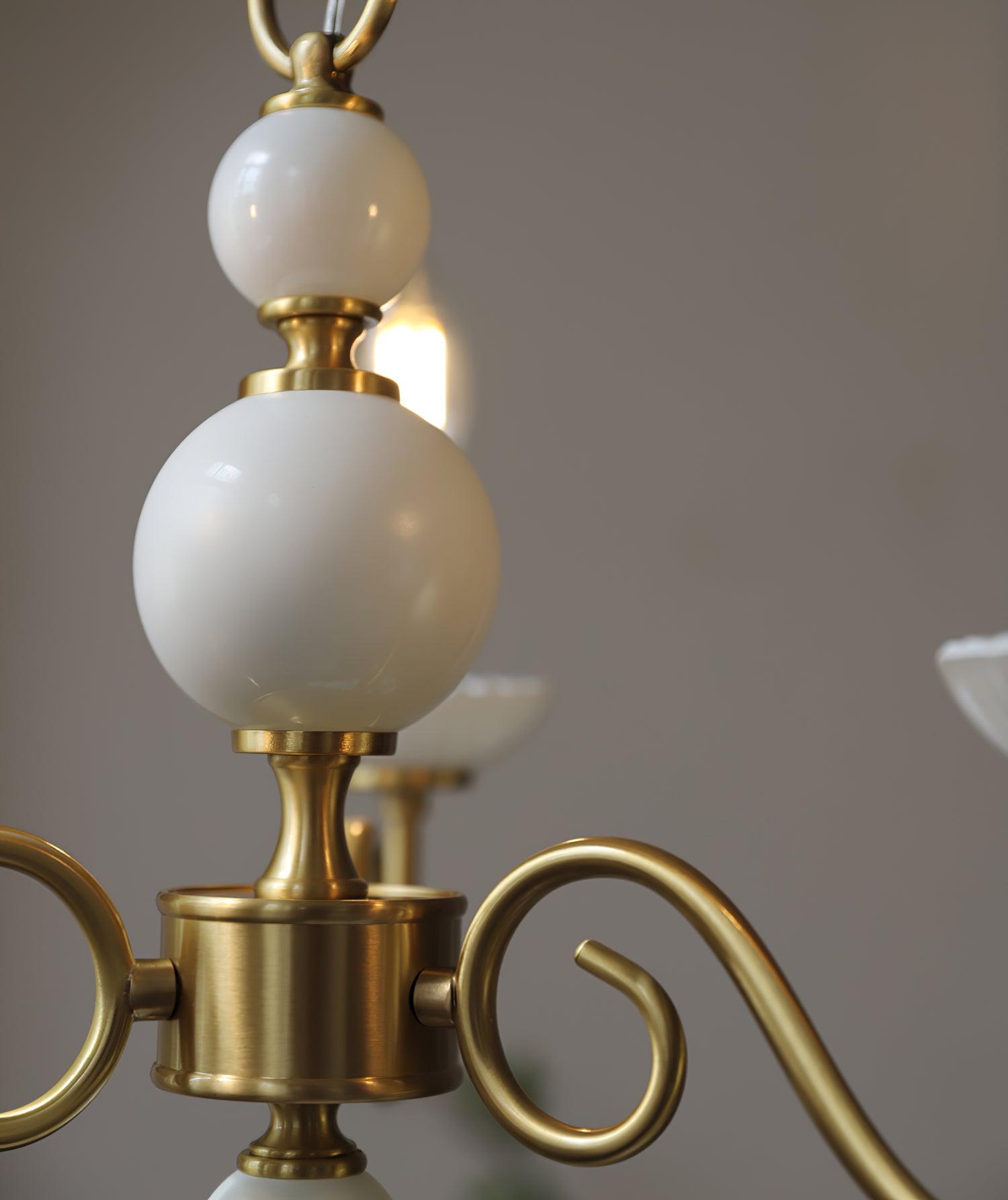 Lustra Kronleuchter Carlita Gold Modern-Letslighting