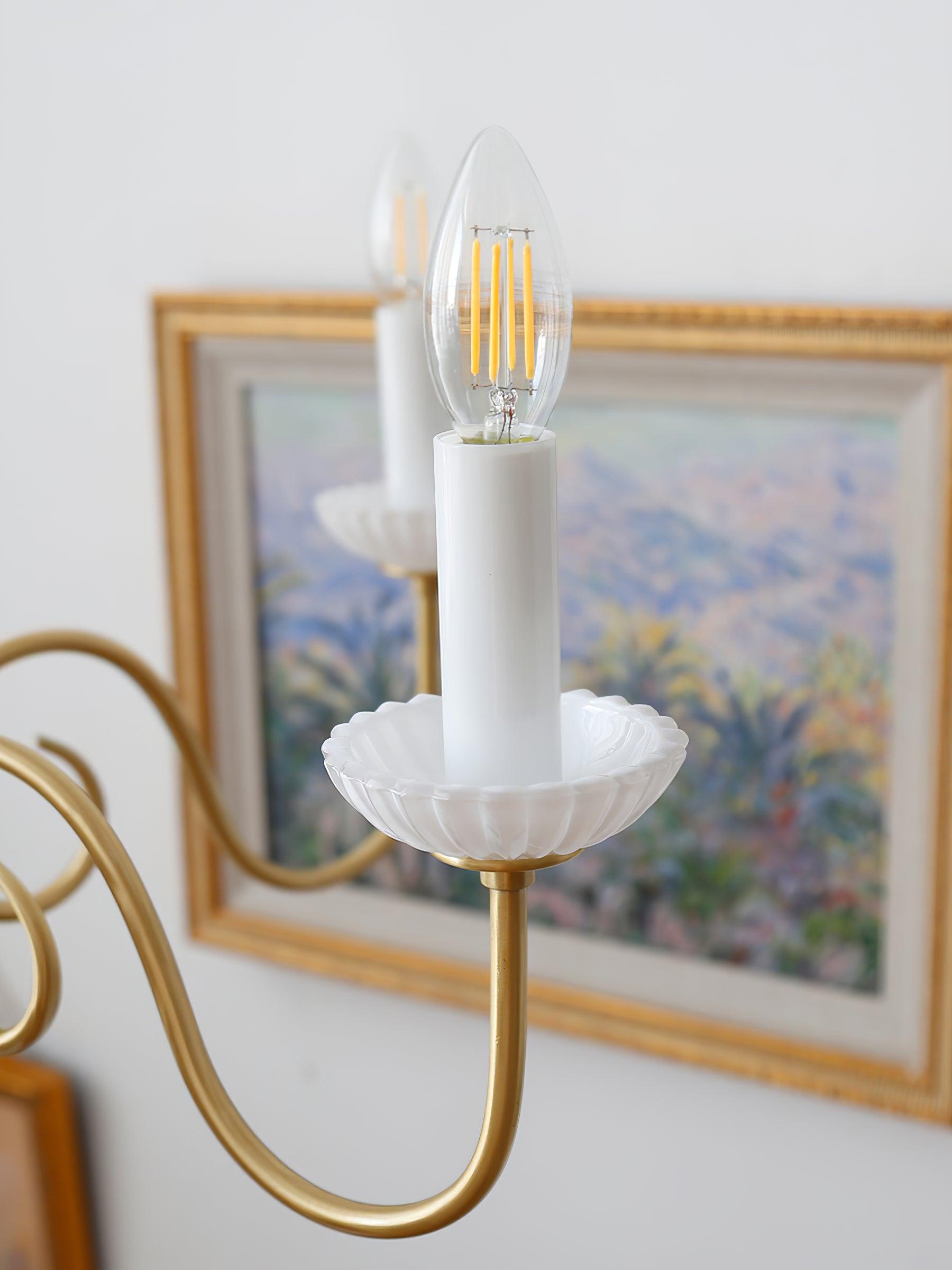 Lustra Kronleuchter Carlita Gold Modern-Letslighting