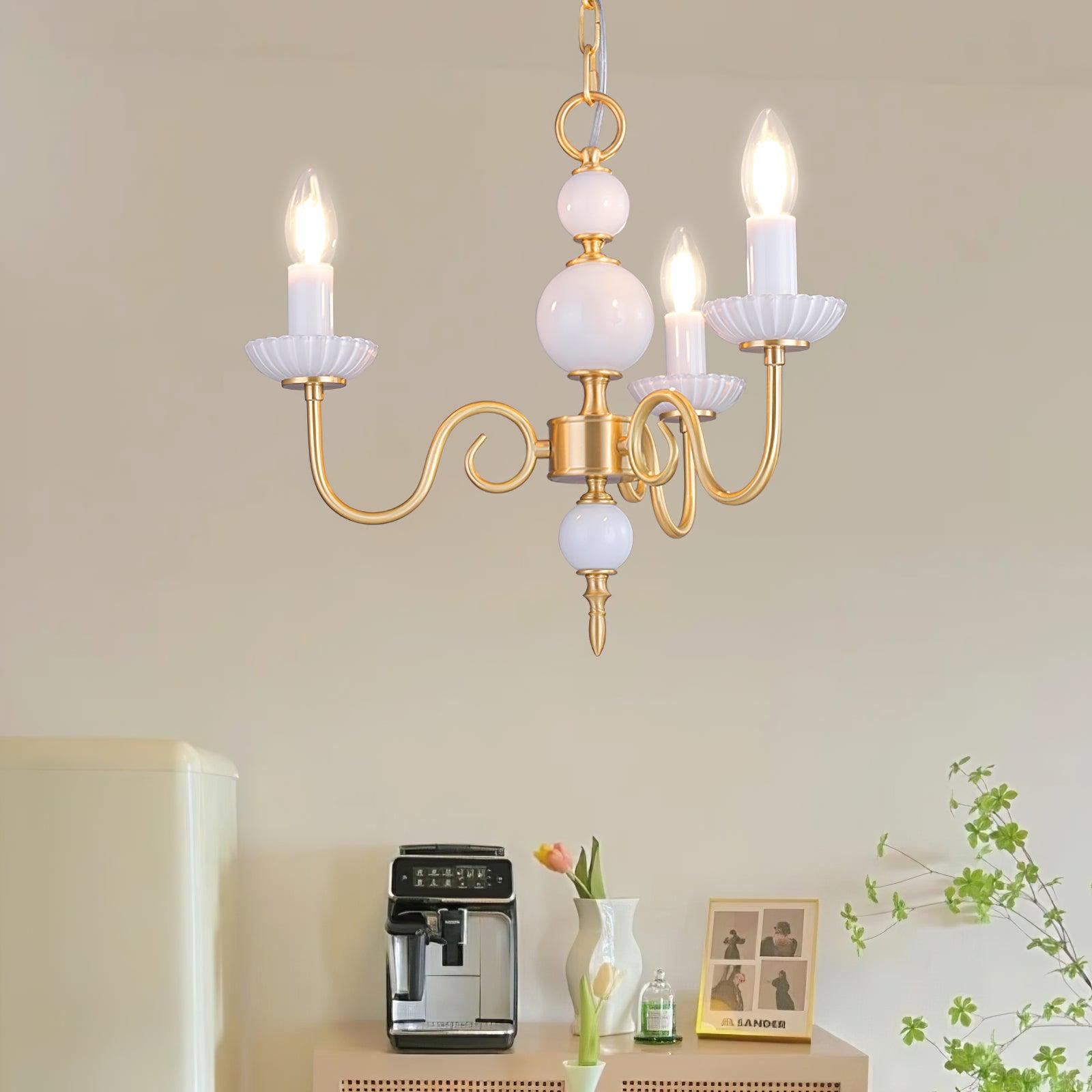 Lustra Kronleuchter Carlita Gold Modern-Letslighting