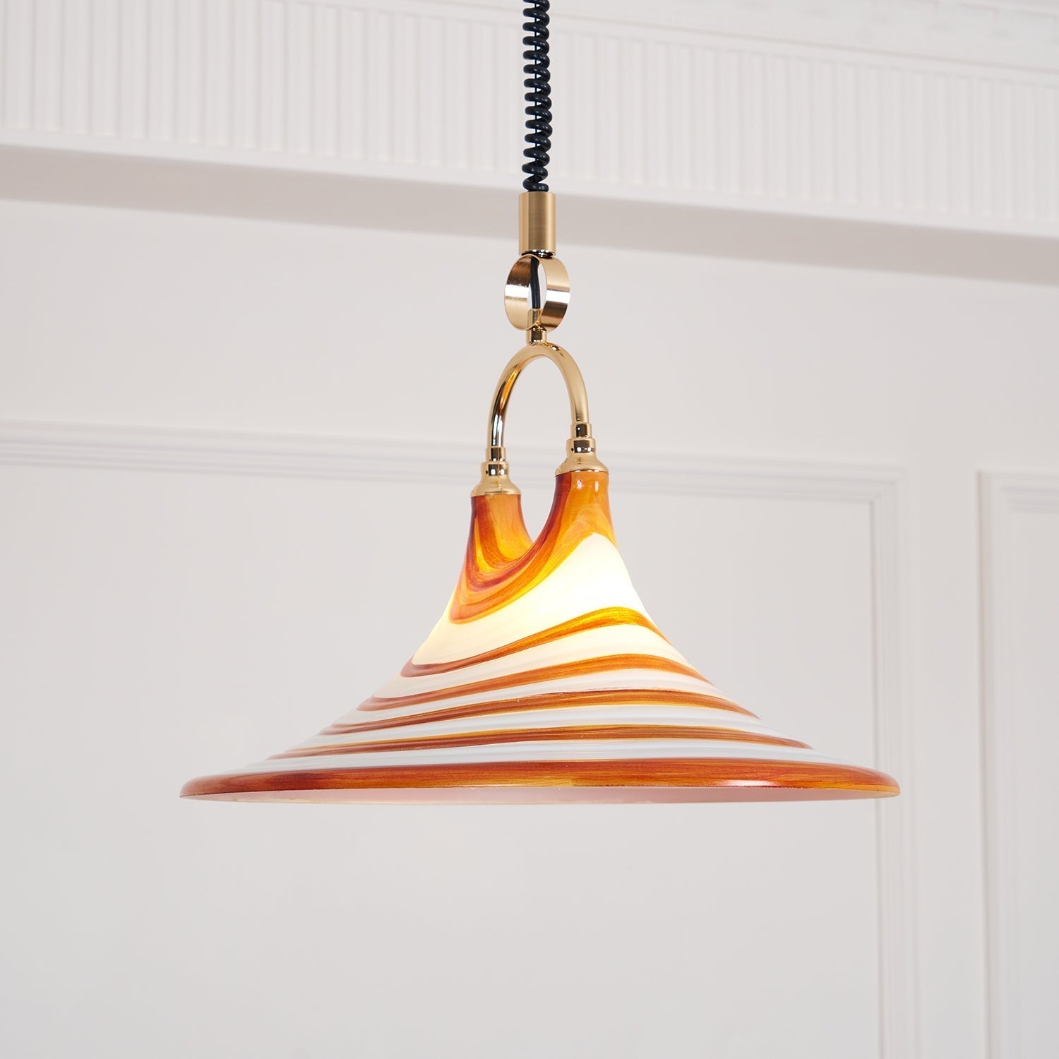Aria Trompete Kunststoff Pendelleuchte-Letslighting
