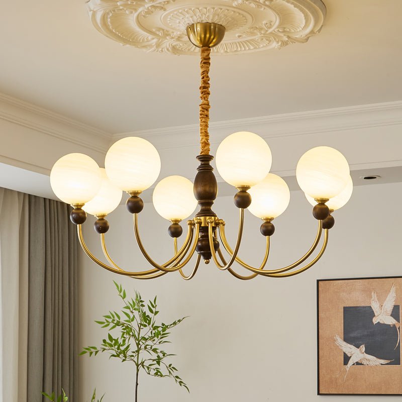 Syvineth Premium-Holz-Kronleuchter-Letslighting