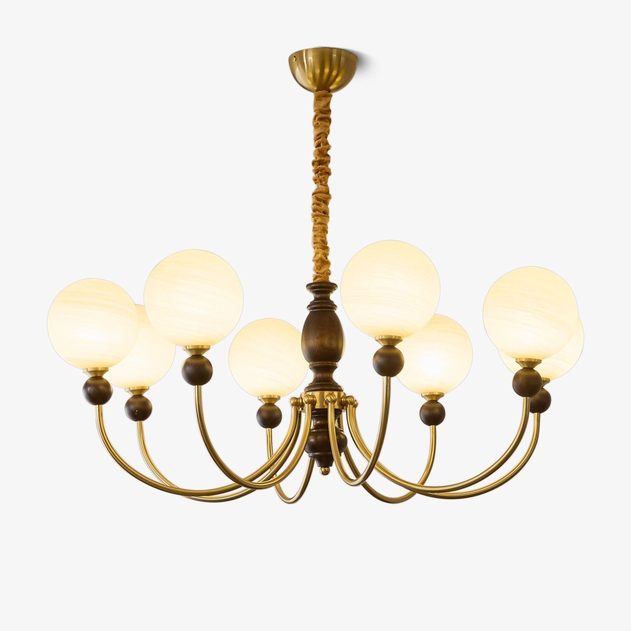 Syvineth Premium-Holz-Kronleuchter-Letslighting