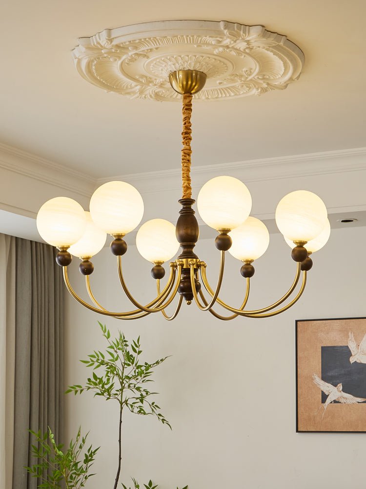 Syvineth Premium-Holz-Kronleuchter-Letslighting