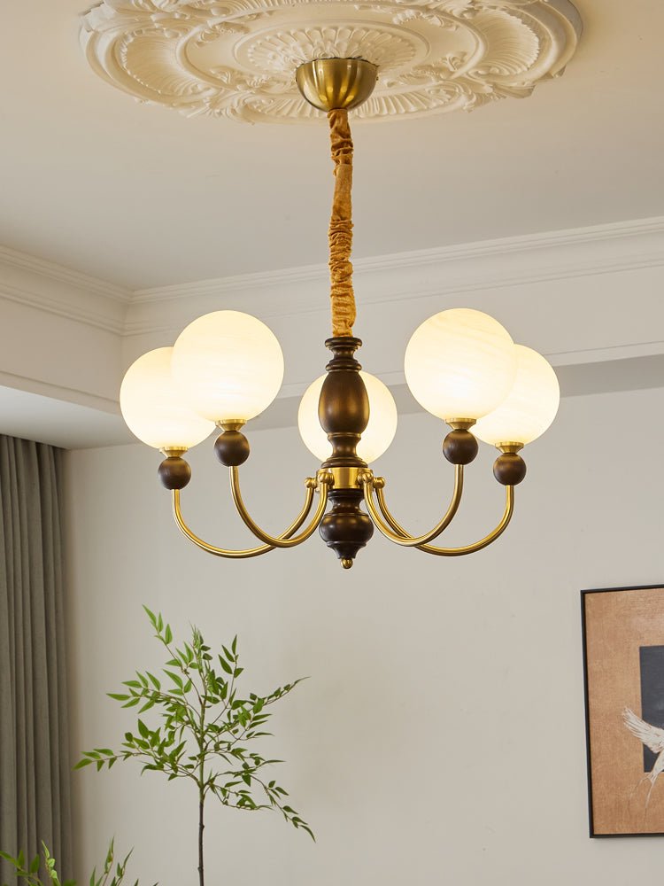 Syvineth Premium-Holz-Kronleuchter-Letslighting