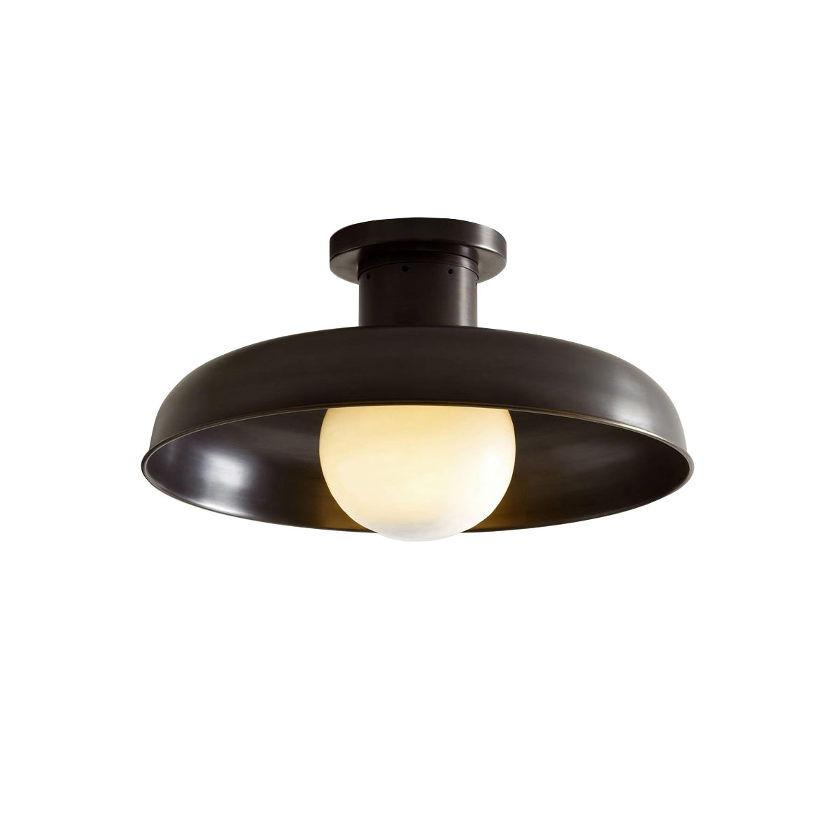 Quasar Minimalistische Deckenlampe aus Glas-Letslighting