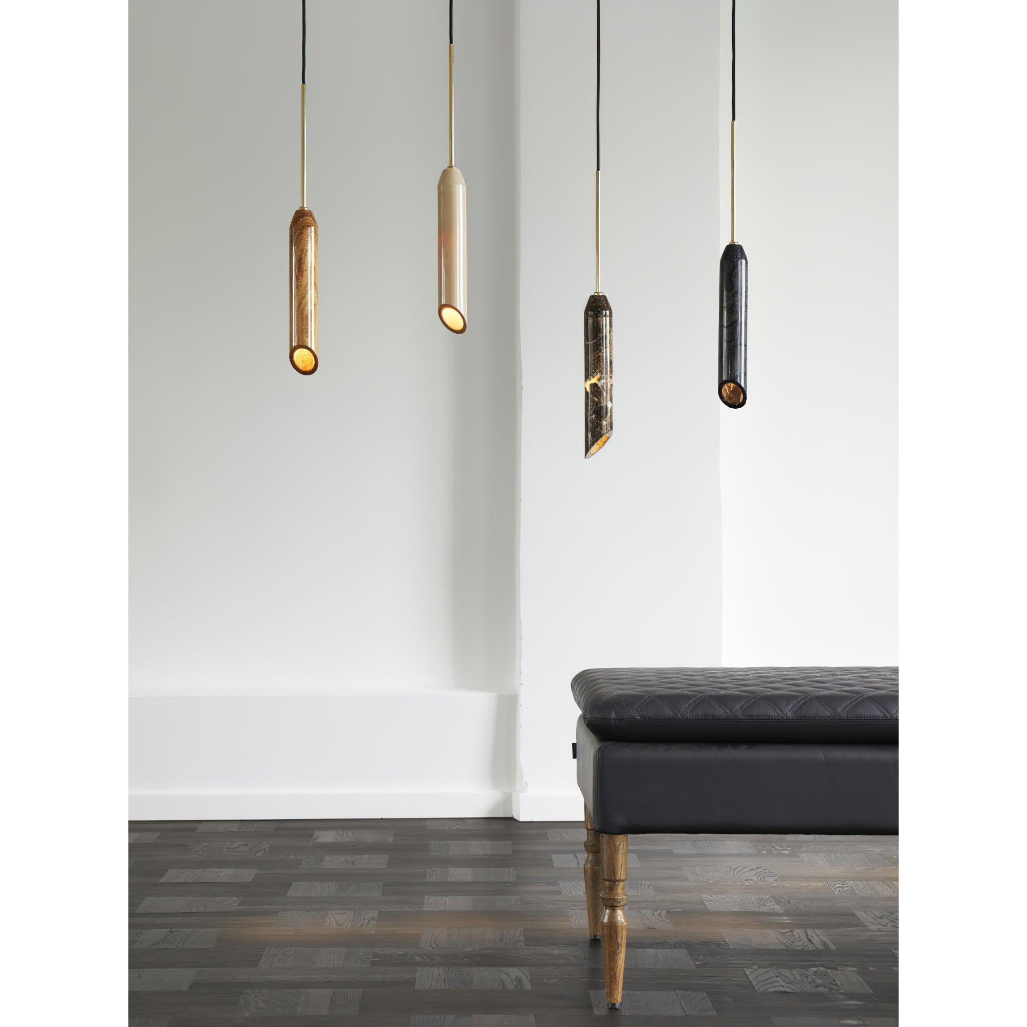 Arise Modern Minimalist Marble Travertine Pendant Lamp - Letslighting
