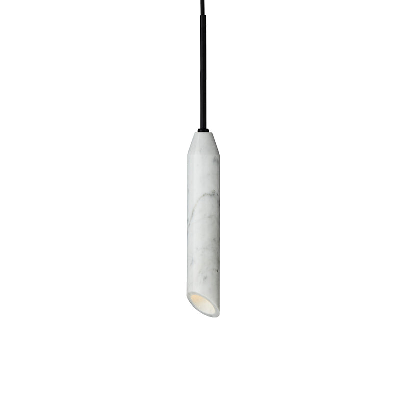 Arise Modern Minimalist Marble Travertine Pendant Lamp - Letslighting