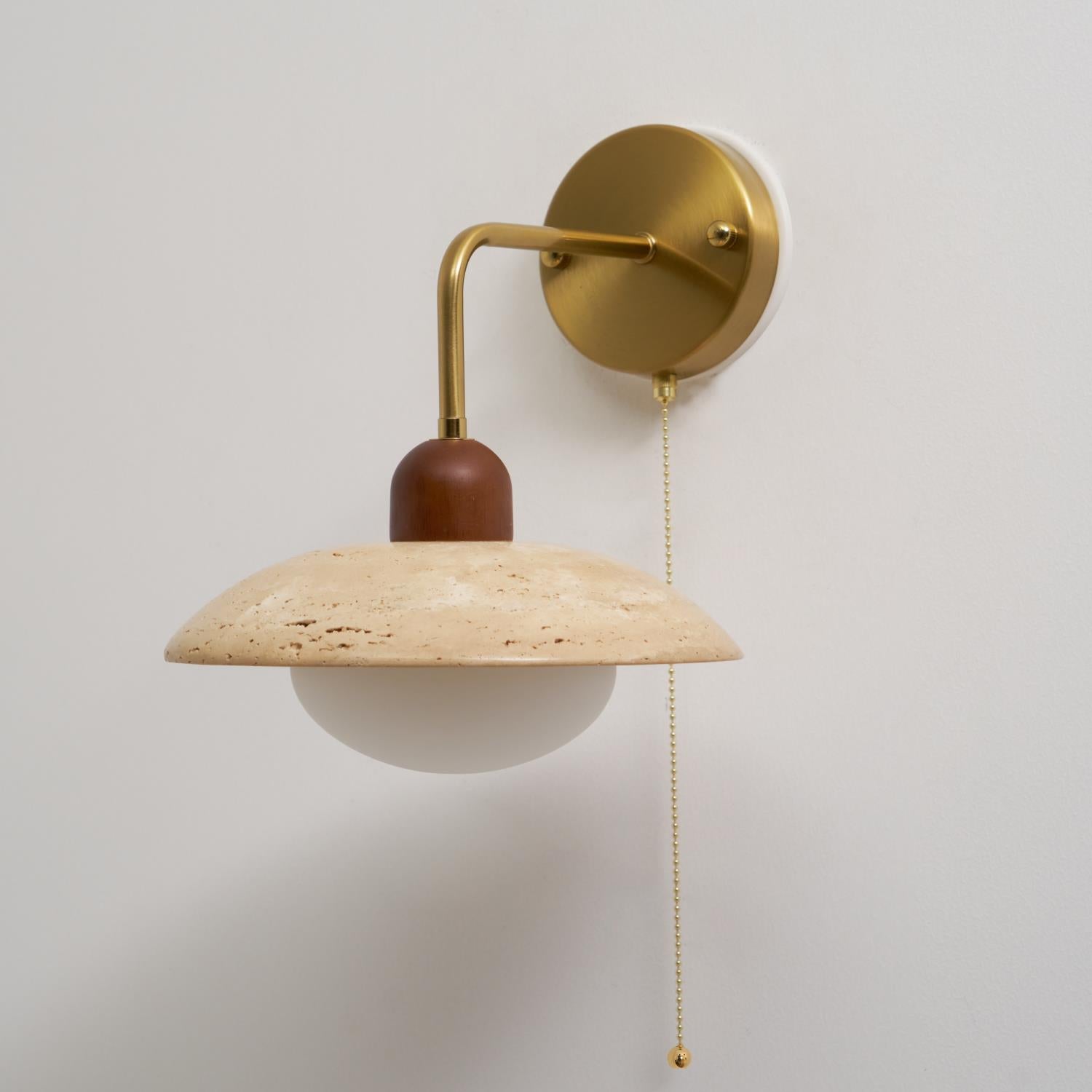 Cavone Travertine Wall Sconce - Letslighting