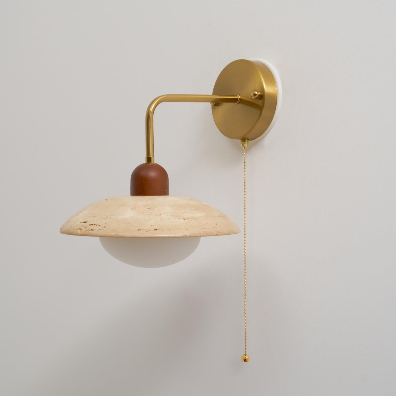 Cavone Travertine Wall Sconce - Letslighting