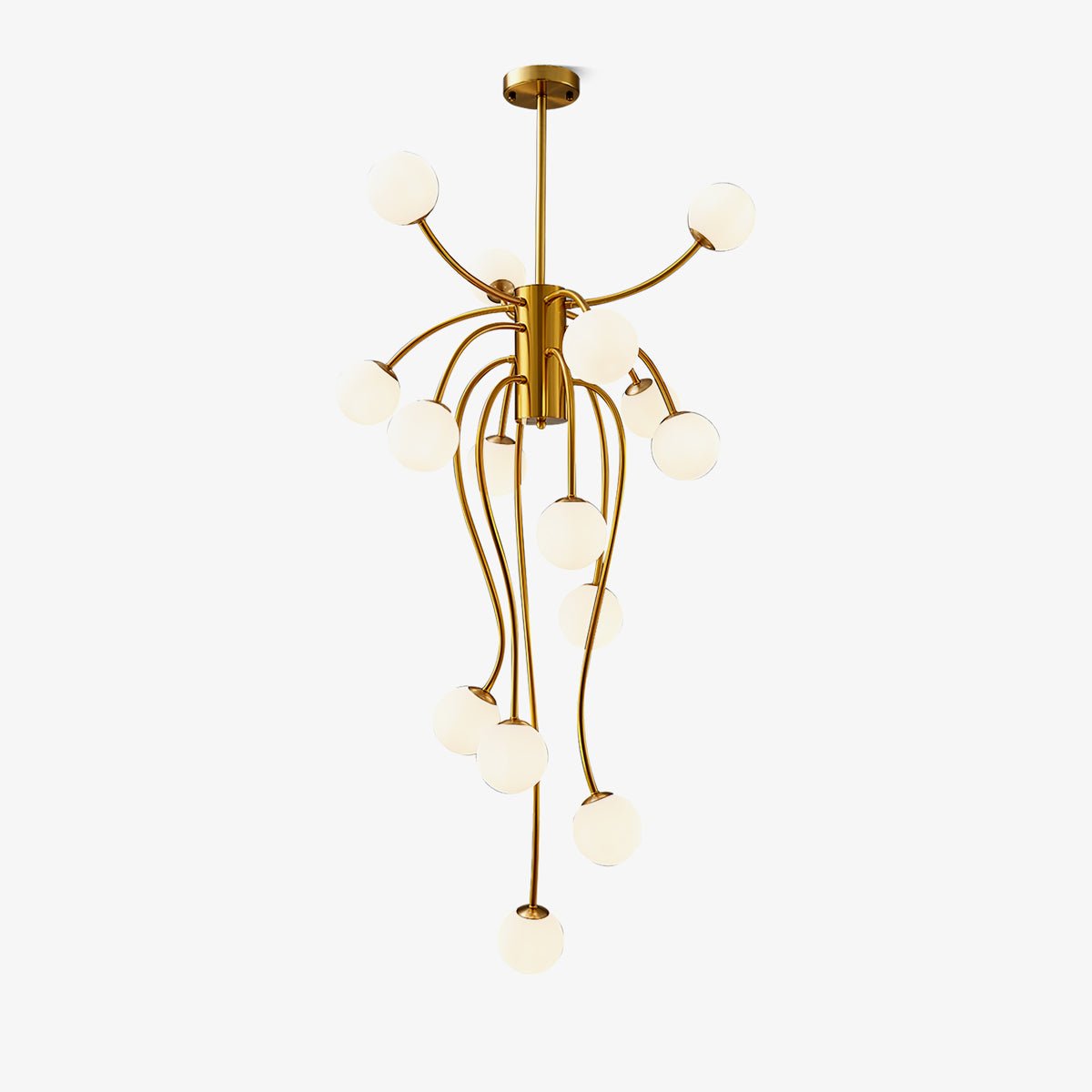 Astralyn Messing-Kugel-Kronleuchter-Letslighting