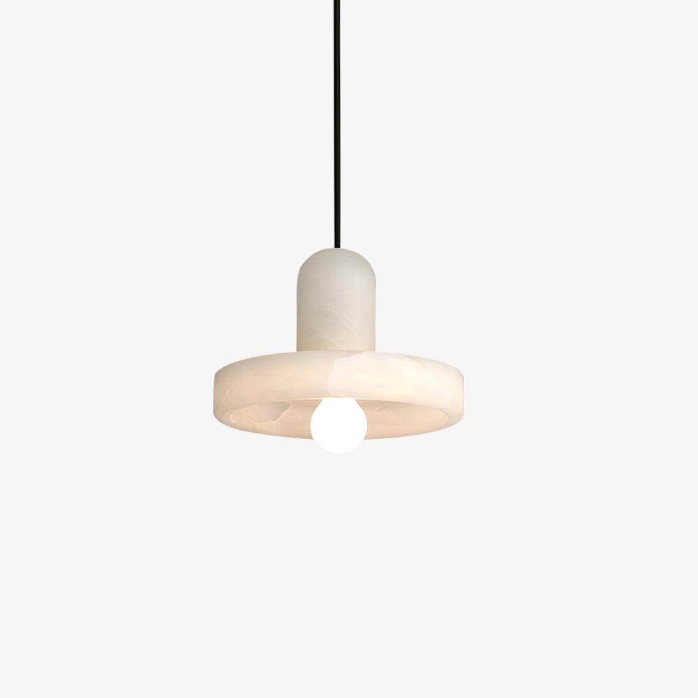 Lyvynos Stacked Alabaster Pendant Light - Blowlighting