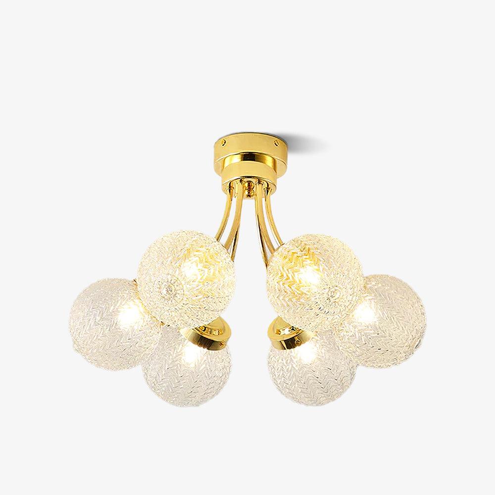 Gloriare Elegante Vintage-Deckenleuchte aus Glas-Letslighting