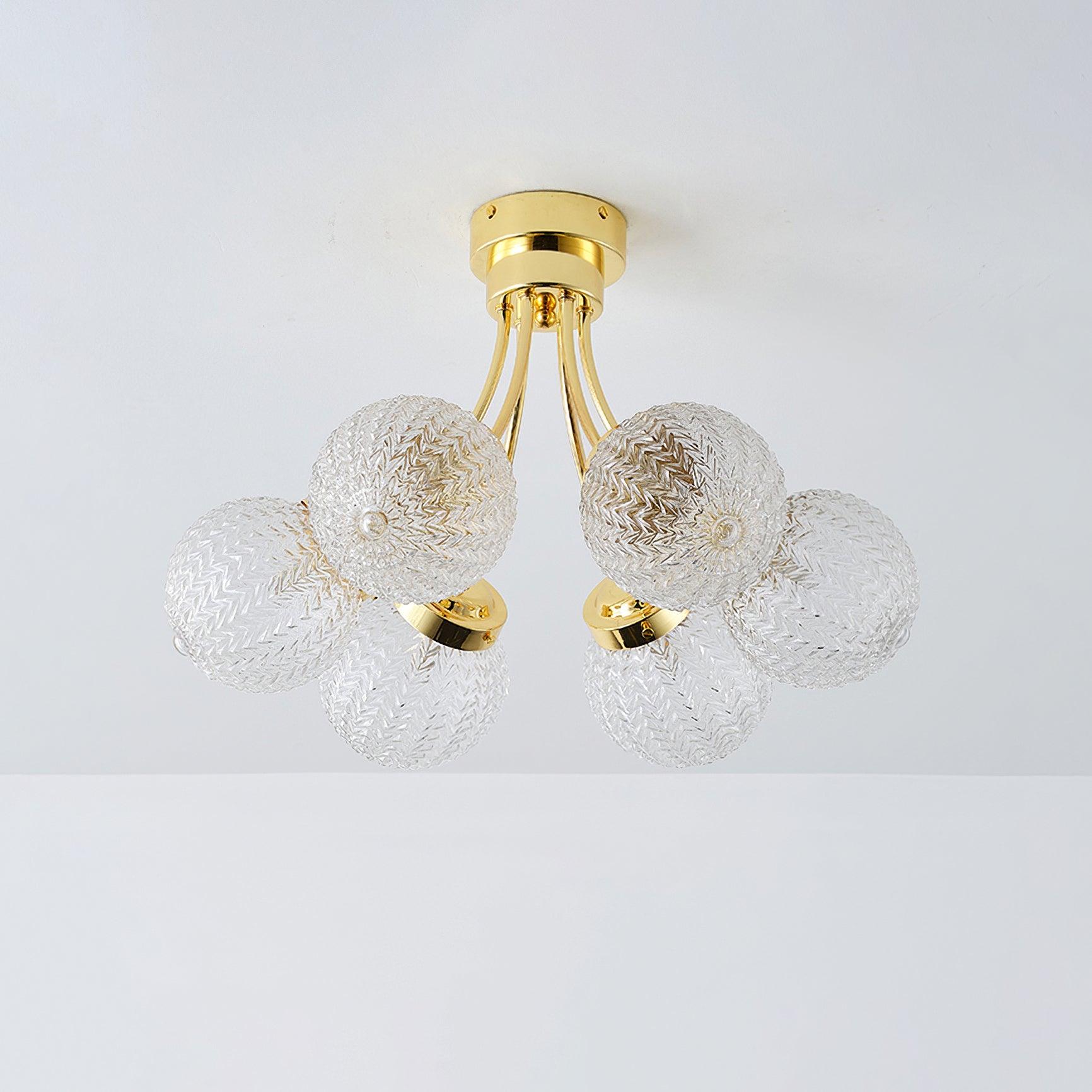 Gloriare Elegante Vintage-Deckenleuchte aus Glas-Letslighting