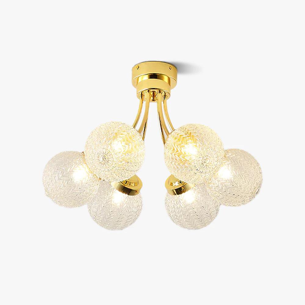 Gloriare Elegante Vintage-Deckenleuchte aus Glas-Letslighting