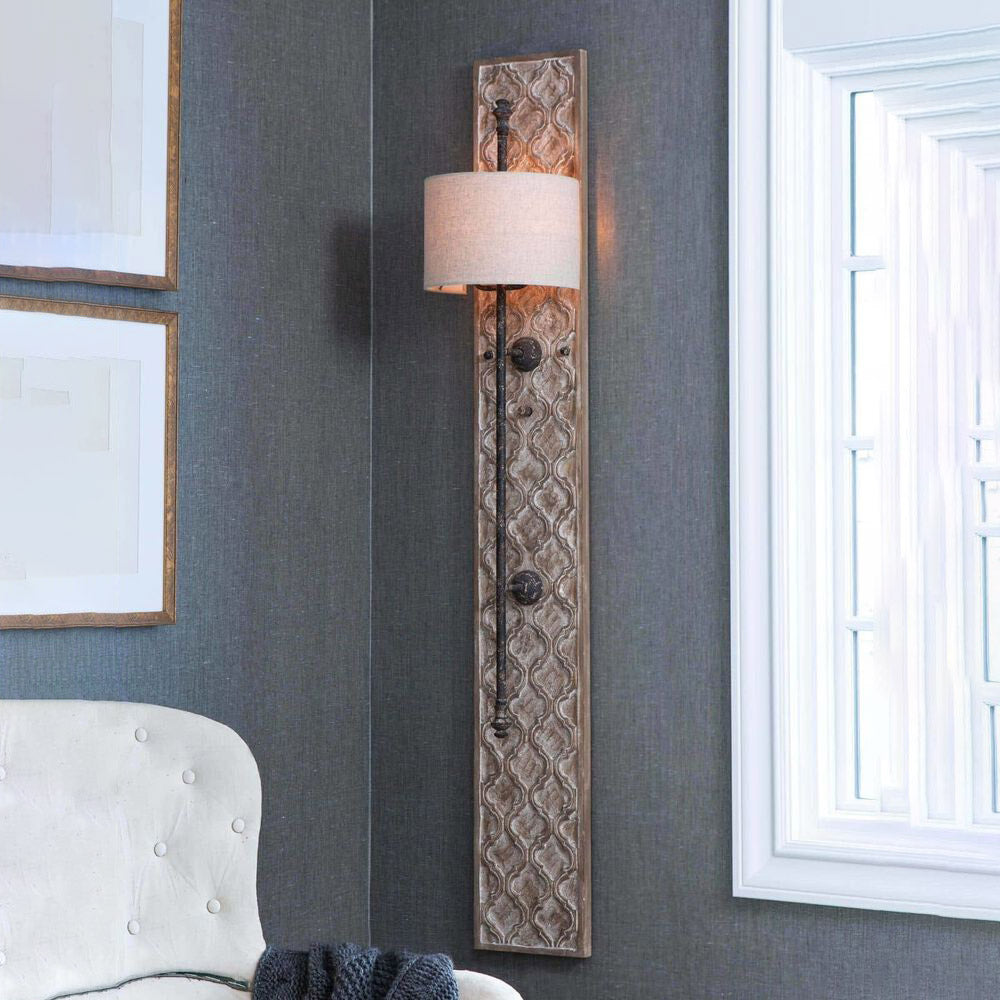 Echo Stoff Paneel Kreativität Wandleuchte-Letslighting