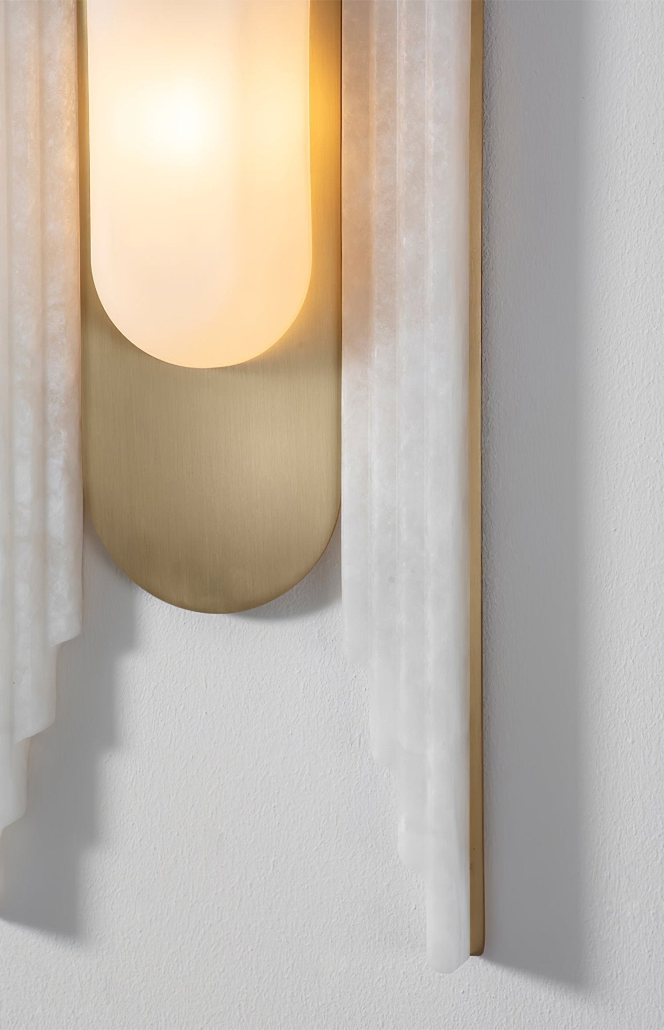 Sytalion Arch Alabaster Wall Light - Neutralighting