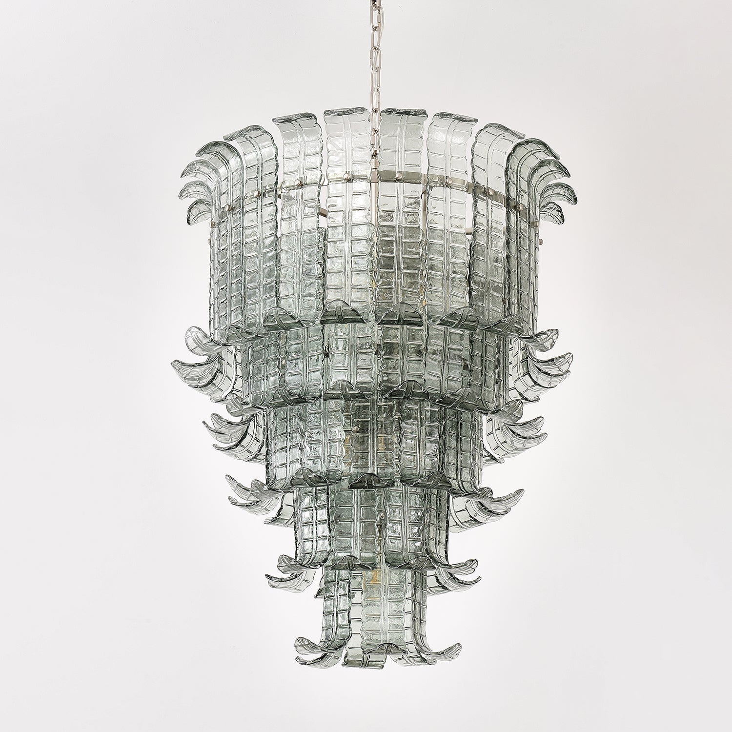 Aurora Chandelier Cascade Murano Glass Tiered Vintage - Neutralighting